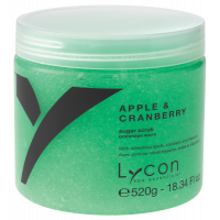 LYCON olie vrije  Apple & Cranberry Sugar Scrub