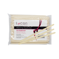 LYCON Orange Sticks ronde wenkbrauw wax spatel 