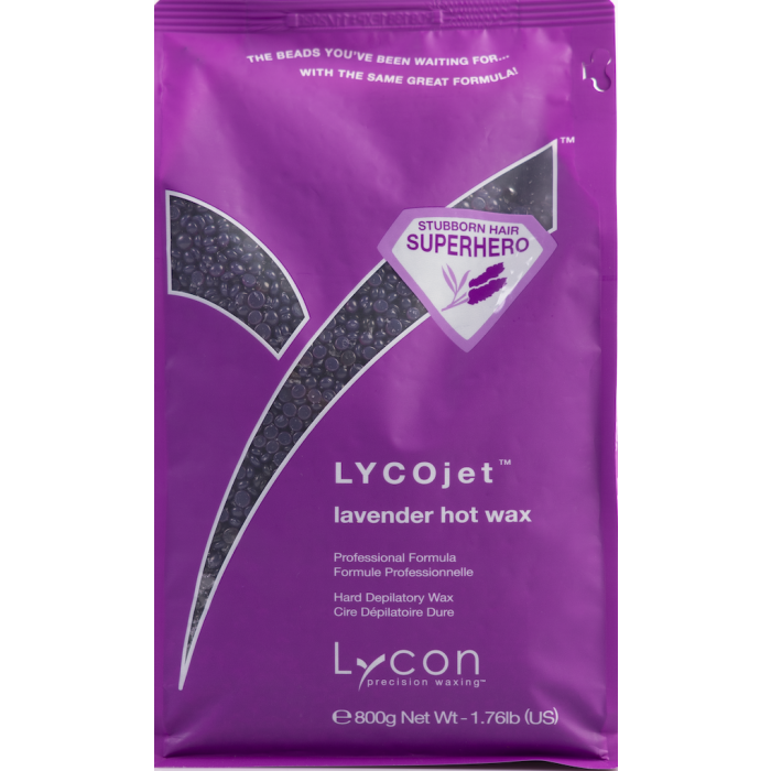 BEADS Lycojet Lavender Hot Wax (800gr) Lycon Smooth & Co