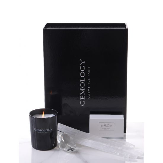 GEMOLOGY candle and diamand soap