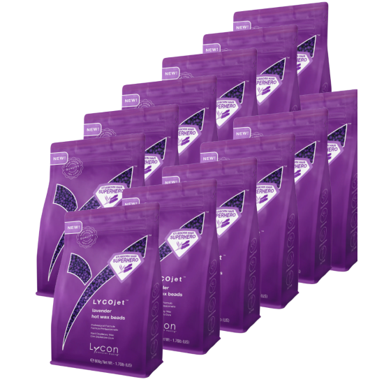 Lycojet hot wax in grootverpakking - bulkdeal 18 x 800gr lycon