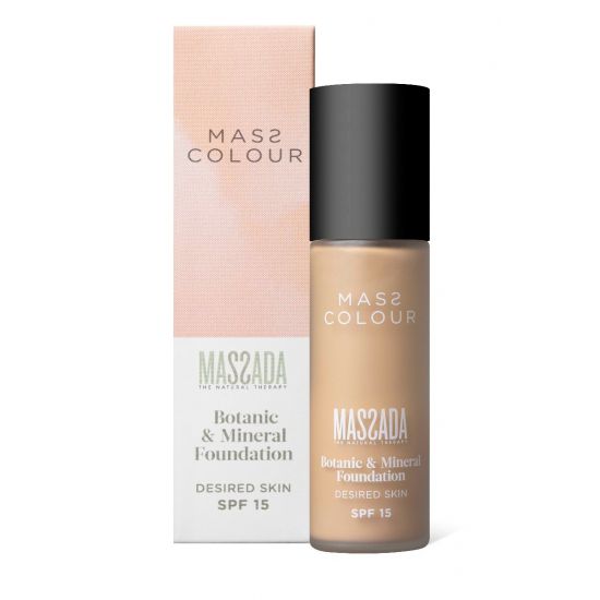 MASS COLOUR Mineral Foundation Make-up SF 15 - MASSADA 