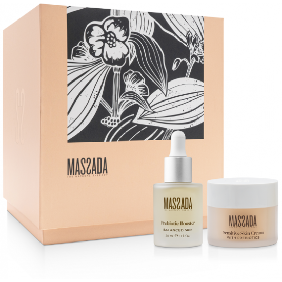 Christmas box Sensitive Skin Cream met Prebiotics en Prebiotic Booster - Massada