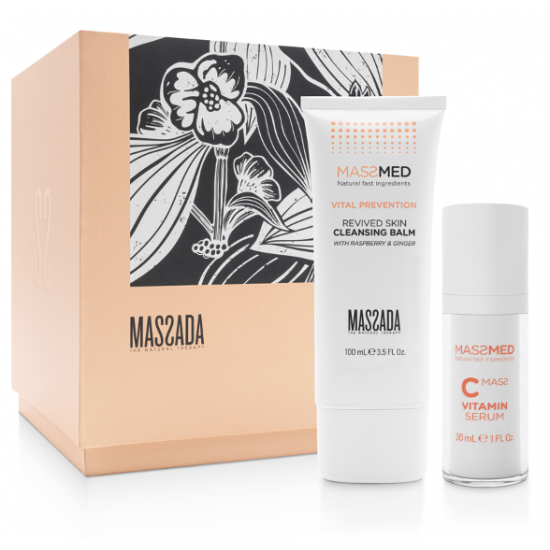 Christmas box massada veggie vegan cream en vitaminen C serum