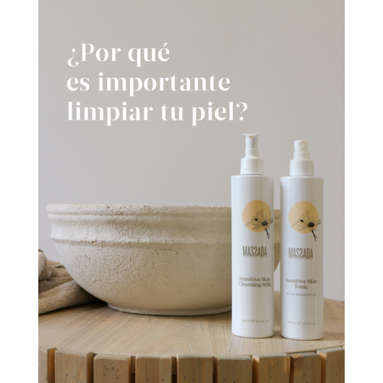 Massada sensitive skin milk en tonic 300ml aktie