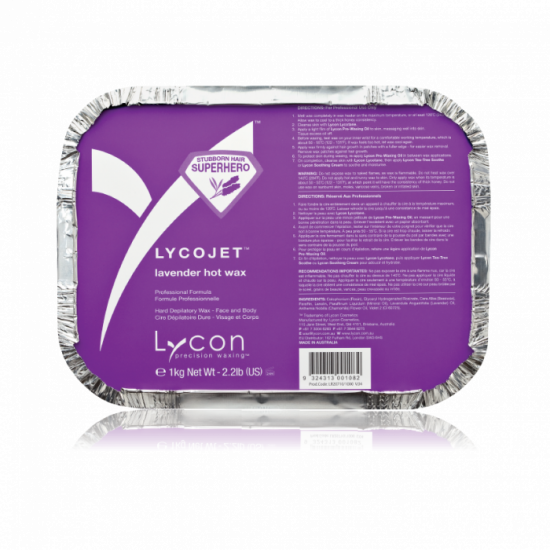 lycon lycojet hot wax lavender