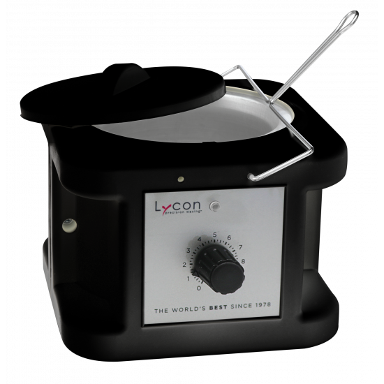 Lycon Wax Heater (zwart) met deksel 1 ltr