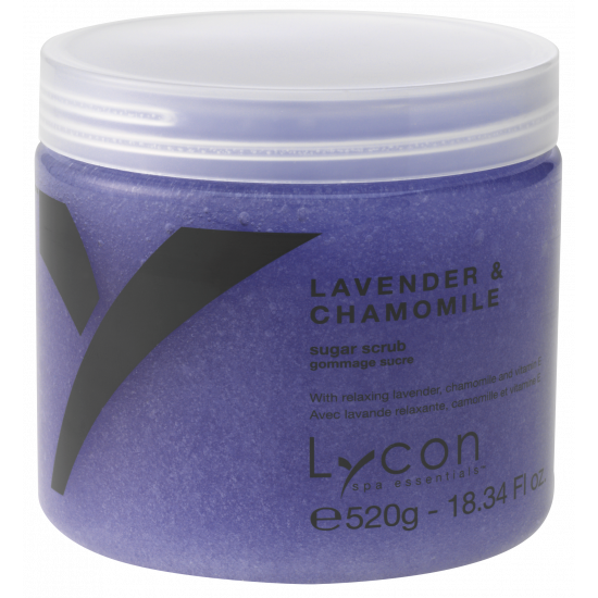 LYCON olie vrije Lavender & Chamomile Sugar Scrub