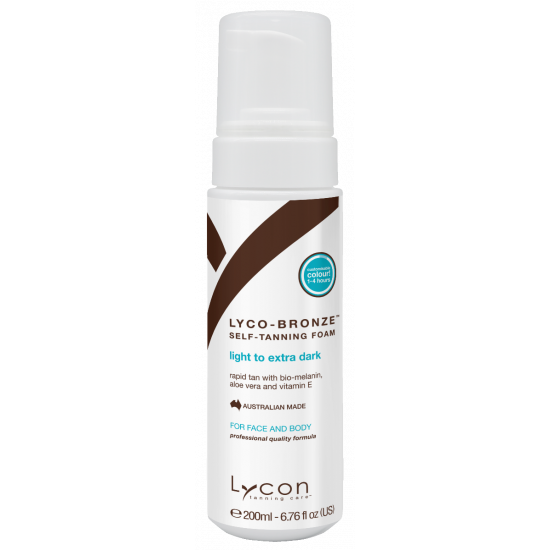 LYCON Lyco-bronze self tanning foam - zelfbruinende schuim