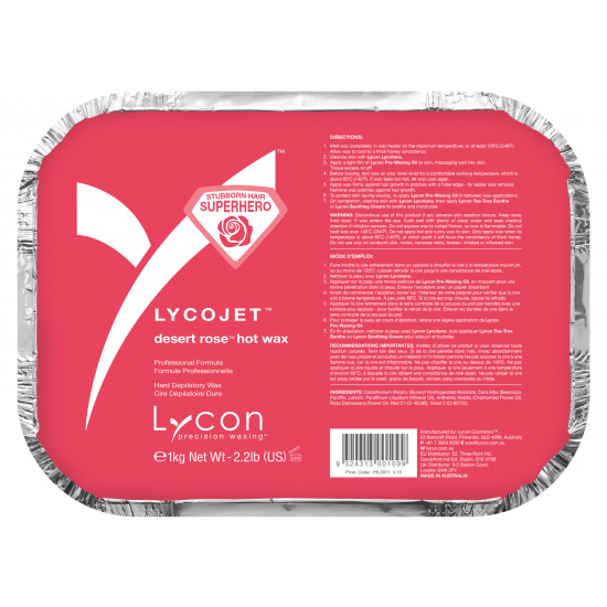 Lycon Lycojet Desert Rose Hot Wax