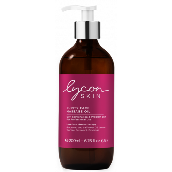 Purity Face Massage Oil (200ml) - Lycon Skin - smooth& co