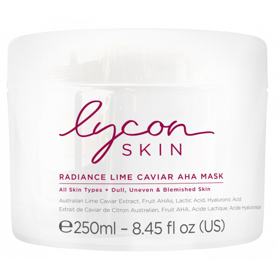Radiance lime caviar AHA Mask 250ml - lycon skin - smooth & co