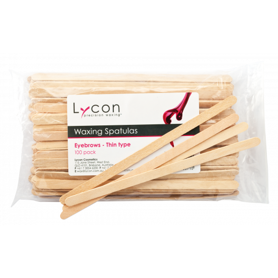 LYCON houten wax spatel dun 