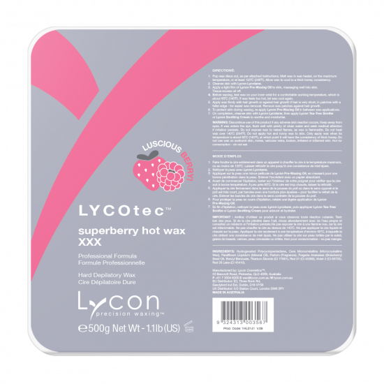 Lycon Lycotec SuperBerry Hot Wax 500 gr.