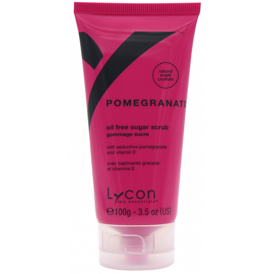 LYCON Tube olie vrije Pomegranate Sugar Sugar Scrub