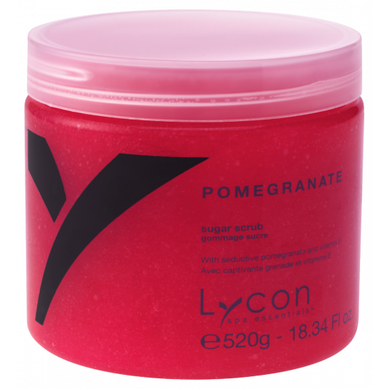 LYCON Tube olie vrije Pomegranate Sugar Sugar Scrub
