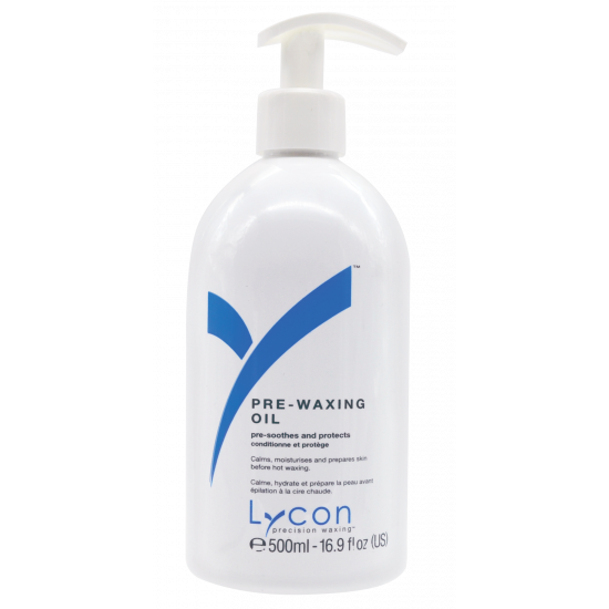 Lycon pre-waxing oil beschermt de huid