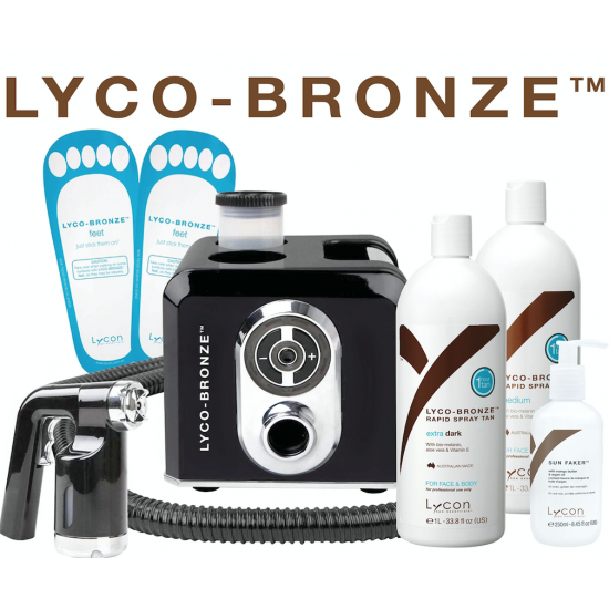 lycon lyco'bronze tan starterskit producten en training