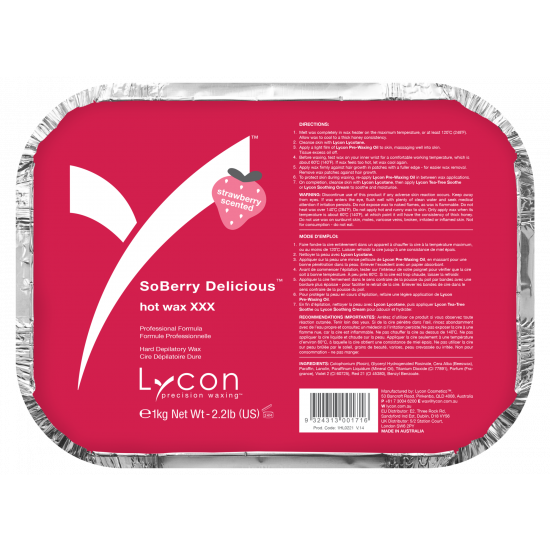 Lycon SoBerry Delicious Hot Wax