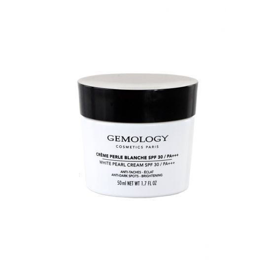 Gemology cosmetics - creme perle blanche spf 30 / PA+++vermindert hyperpigmentatie (pigmentvlekken)