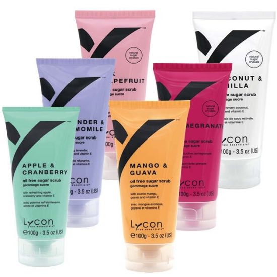 Lycon olie vrije sugar scrub 