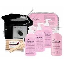 PINKINI Brazilian wax kit met heater - lycon