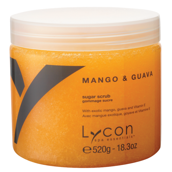 LYCON olie vrije Mango & Guava Sugar Scrub